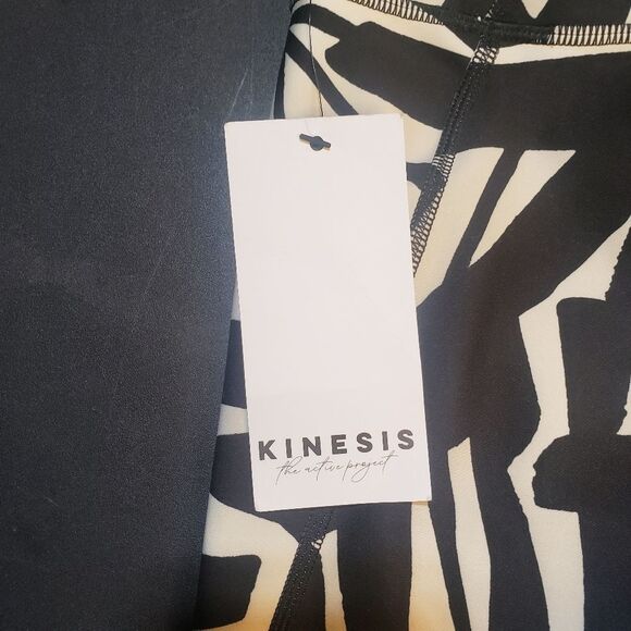 Kinesis High Rise Abstract Leggings Size XS Yoga Athleisure - Picture 9 of 12